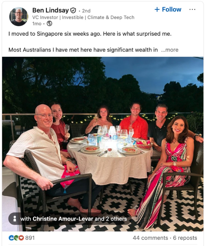 Ben Lindsay post